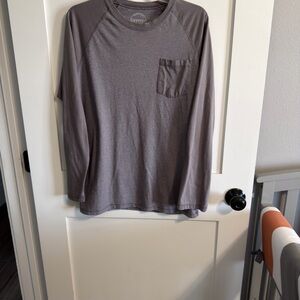 Classic Gray Long Sleeve Tee